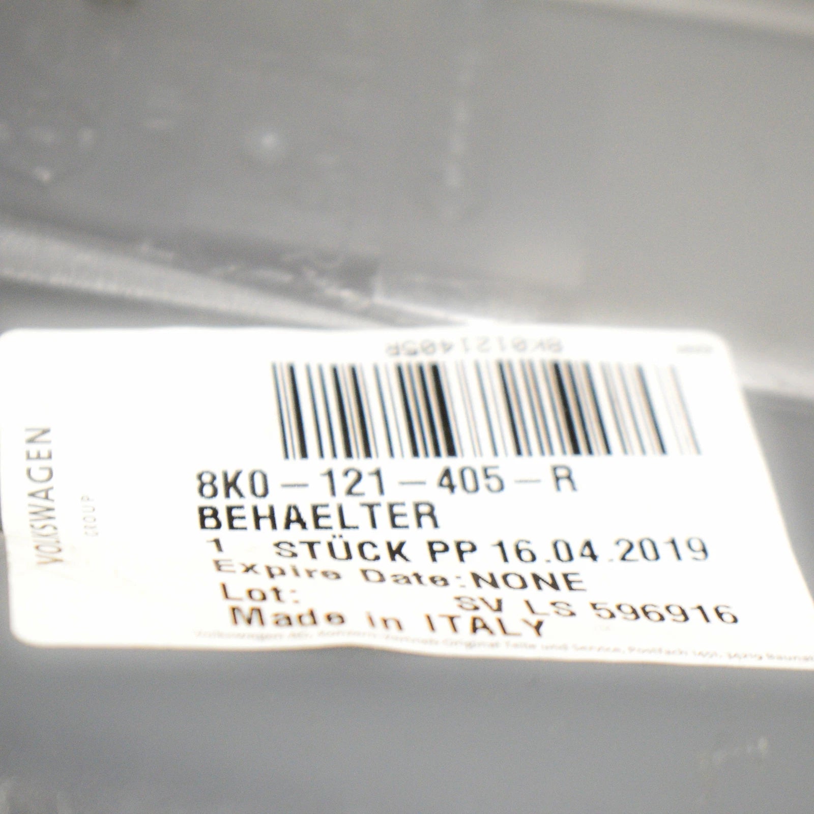 NEW AUDI S5 8T EXPANSION COOLANT TANK 8K0121405R 3.0 PETROL