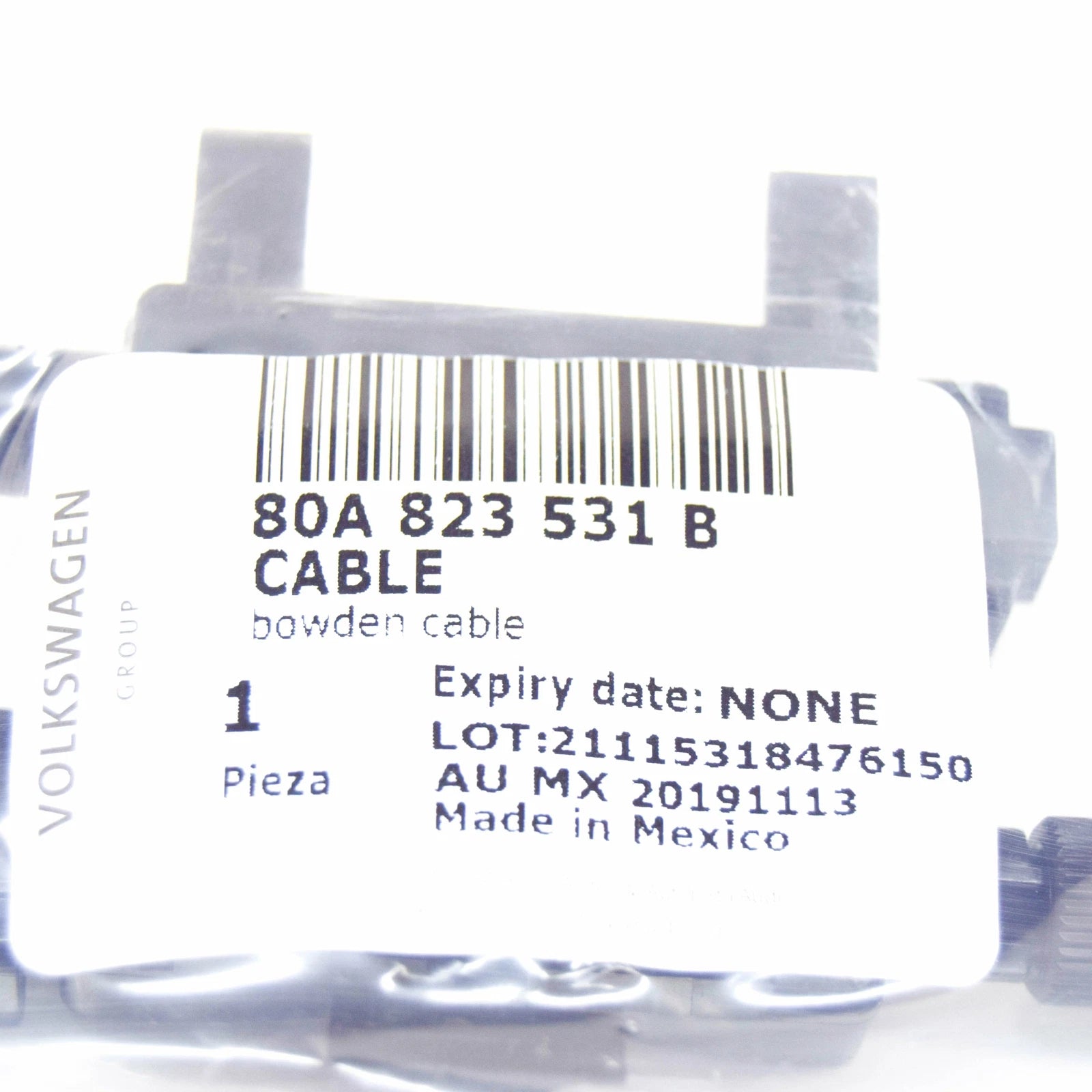 NEW AUDI Q5 FY FRONT BONNET HOOD LID LOCK CABLE 80A823531B ORIGINAL