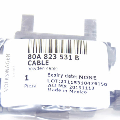 NEW AUDI Q5 FY FRONT BONNET HOOD LID LOCK CABLE 80A823531B ORIGINAL