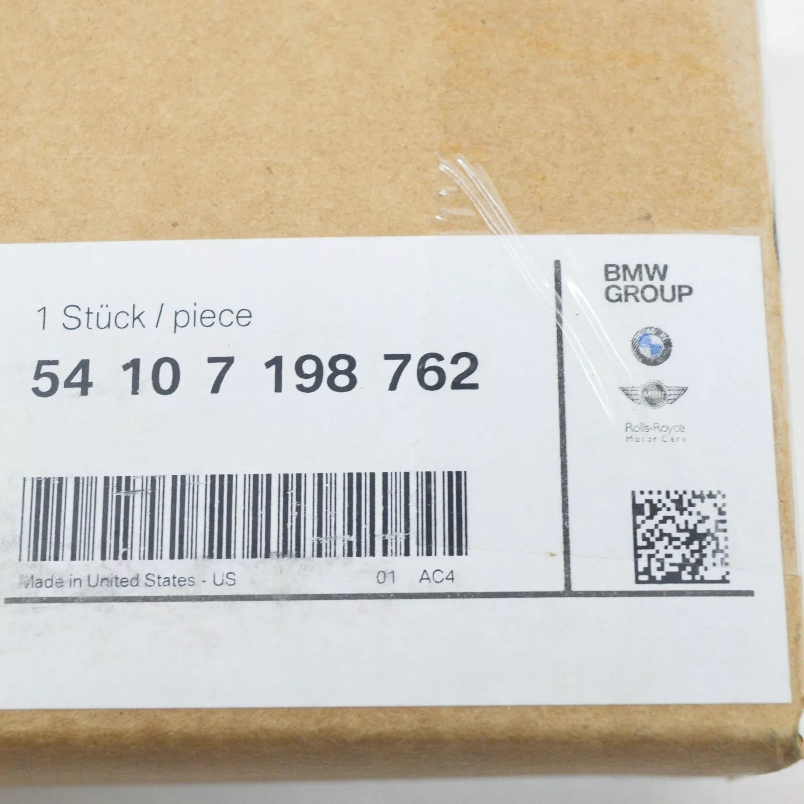 NEW BMW X5 F15 SUNROOF SUSPENDED HEADLINER MECHANISM 54107198762 ORIGINAL