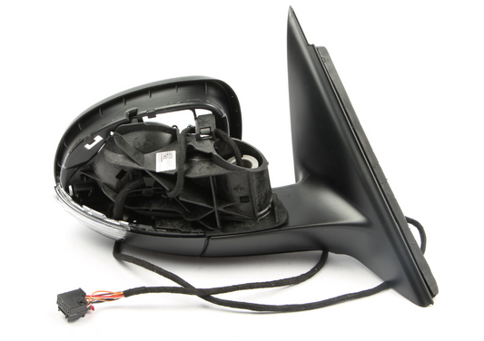 new skoda yeti 5l front right side wing mirror lhd 5l1857508aa9b9 original
