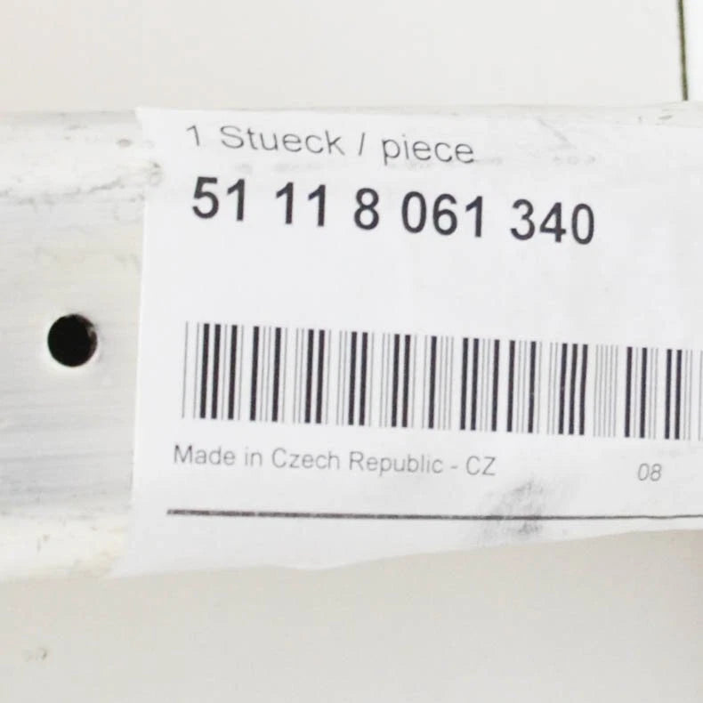 NEW BMW 7 G11 FRONT M SPORT BUMPER LOWER CRASH BAR 51118061340 2016 ORIGINAL