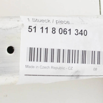 NEW BMW 7 G11 FRONT M SPORT BUMPER LOWER CRASH BAR 51118061340 2016 ORIGINAL