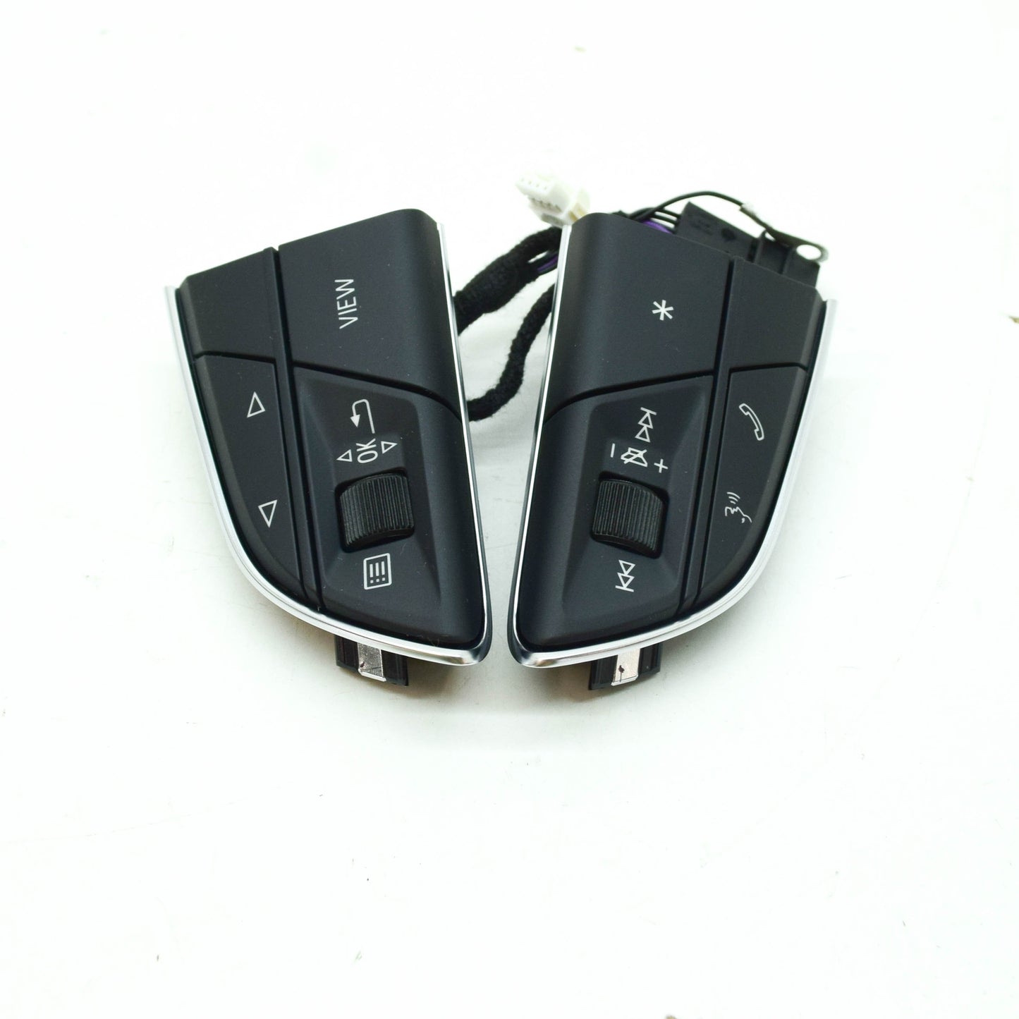 NEW AUDI Q7 4M STEERING WHEEL BUTTONS 4M8951523J ORIGINAL
