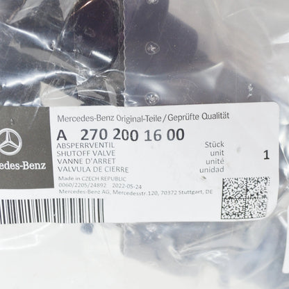 NEW MERCEDES-BENZ CLA COUPE C117 COOLANT SHUTT OFF VALVE A2702001600 ORIGINAL