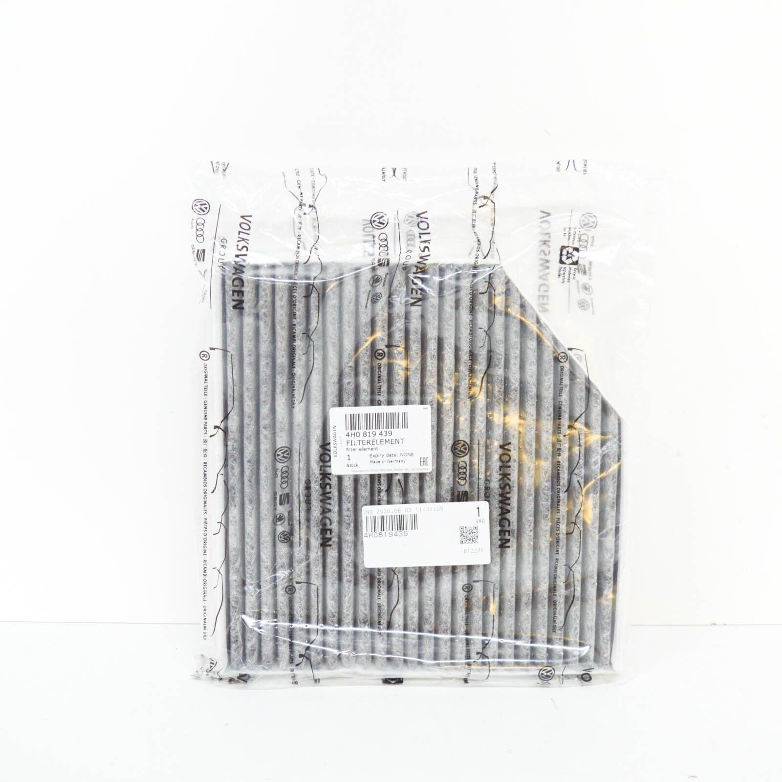 NEW AUDI A6 C7 AIR SALOON CABIN FIITER 4H0819439 ORIGINAL