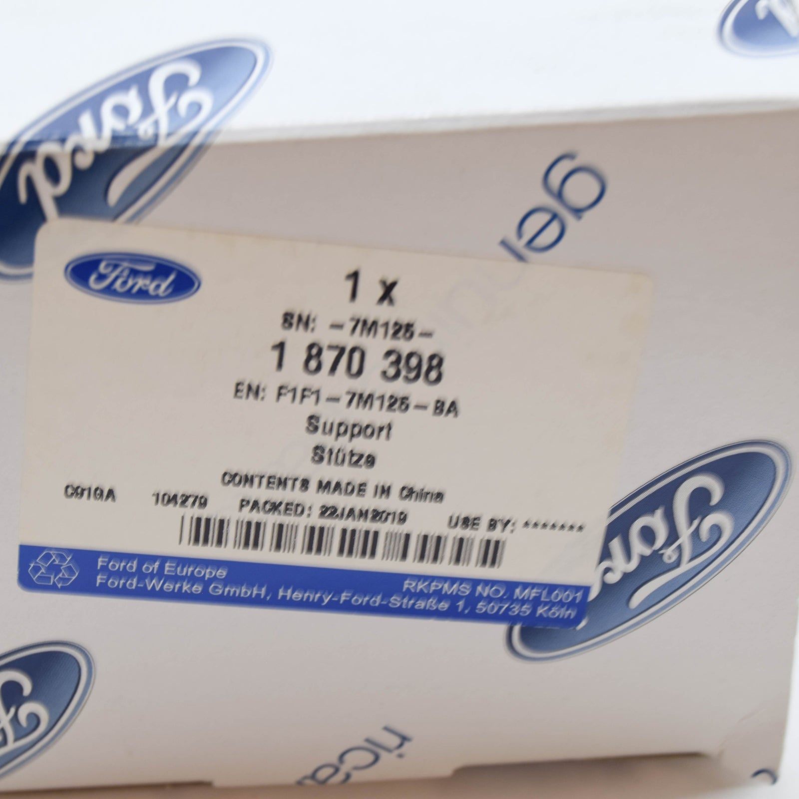 new ford kuga mk2 c520 gearbox mount support f1f1-7m125-ba 1870398 original