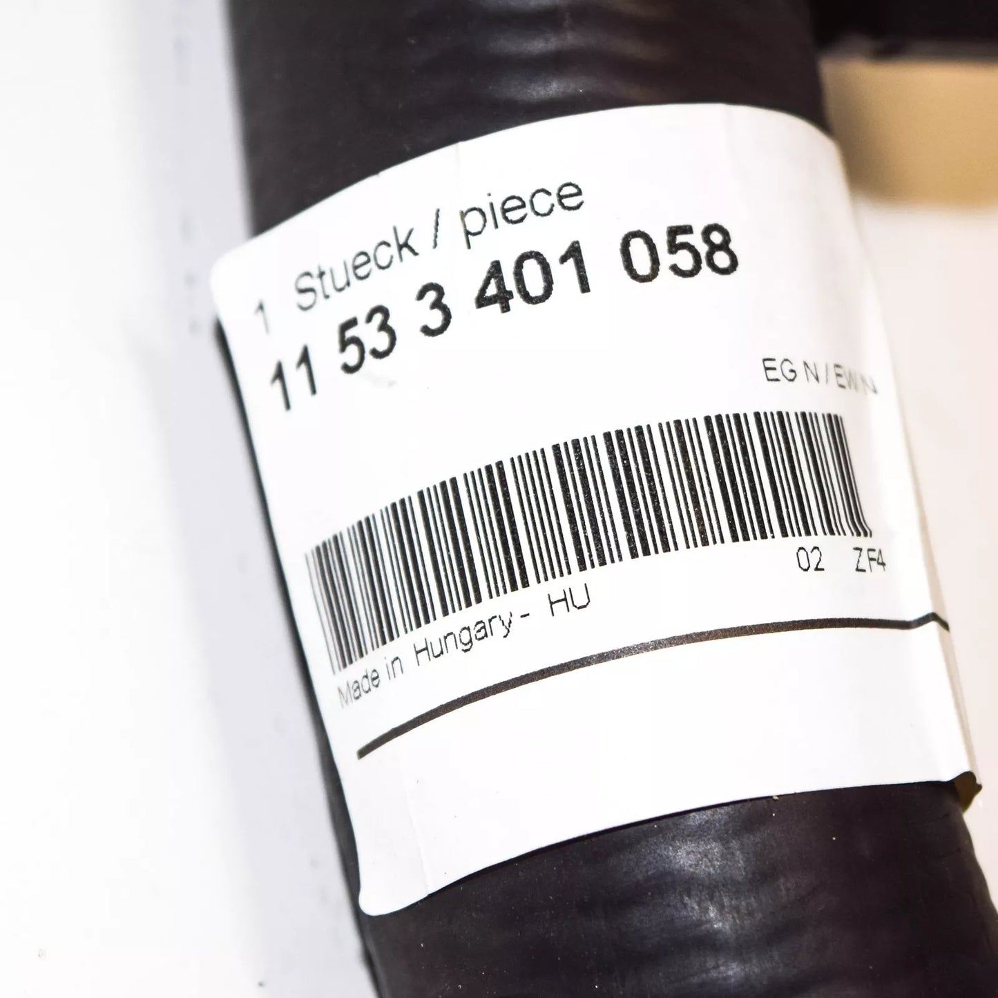 NEW BMW X3 E83 RADIATOR COOLING HOSE 11533401058 3401058 ORIGINAL