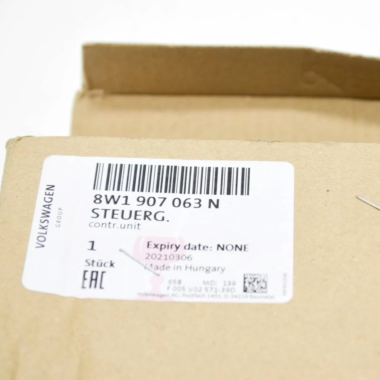 NEW AUDI A4 AVANT B9 COMFORT CONTROL UNIT 8W1907063N ORIGINAL