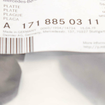 NEW MB SLK R171 FRONT BUMPER LEFT IMPACT ABSORBER PLATE A1718850311 ORIGINAL