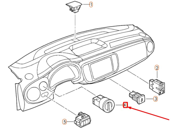 NEW VOLKSWAGEN BEETLE A5 HEADLIGHT COMBI SWITCH 5C6941531CAPV ORIGINAL