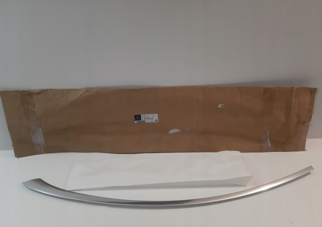 new mb s w222 rear left door window frame trim bar a2226980680 original