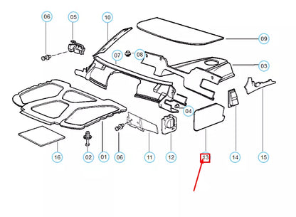 NEW BMW 3 COUPE E36 FRONT LEFT DOOR SOUND INSULATING 51488161501 ORIGINAL