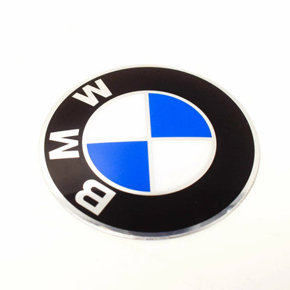 NEW BMW 6 E24 WHEEL CENTER HUB EMBLEM BADGE 70MM 36131122132 ORIGINAL
