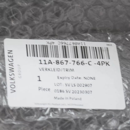 NEW VOLKSWAGEN ID.4 REAR RIGHT LOWER C-PILLAR COVER 11A867766C4PK ORIGINAL