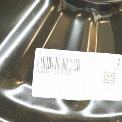 NEW VW PASSAT B8 REAR RIGHT BRAKE DISC PROTECTION COVER PLATE 3Q0615612B