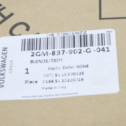 NEW VW TRANSPORTER T6 FRONT LEFT DOOR EXTERIOR TRIM 2GM837902G041 ORIGINAL