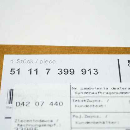 NEW BMW X3 G01 FRONT BUMPER LEFT VERTICAL STRUT 51117399913 ORIGINAL