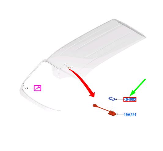 new ford tourneo courier cellular phone mounting plate 5102890 original