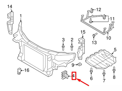 NEW AUDI TT ROADSTER 8J FRONT RIGHT FENDER BRACKET 8J0805638