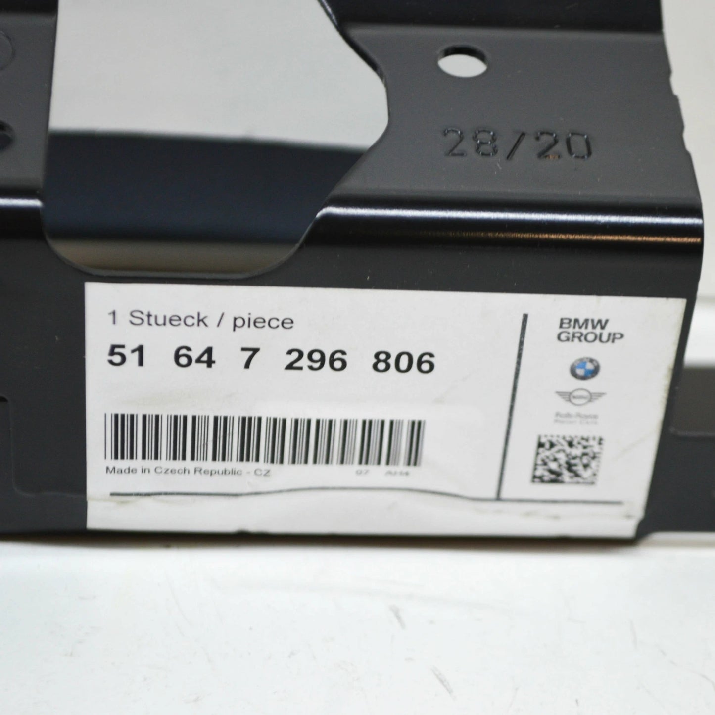 NEW BMW I3 I01 FRONT SLAM PANEL REINFORCEMENT 51647296806 7296806 ORIGINAL