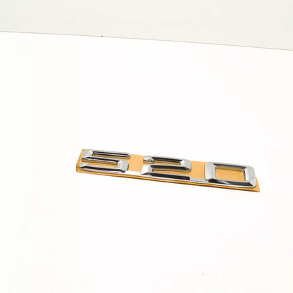 NEW BMW E28 TRUNK LID CHROME 520 EMBLEM BADGE LOGO SIGN 51141946161 ORIGINAL