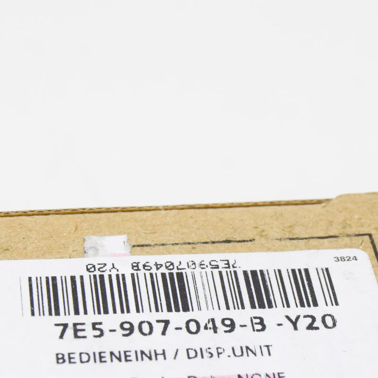 NEW VOLKSWAGEN TRANSPORTER T5 CLIMATE CONTROL UNIT PANEL 7E5907049BY20 ORIGINAL