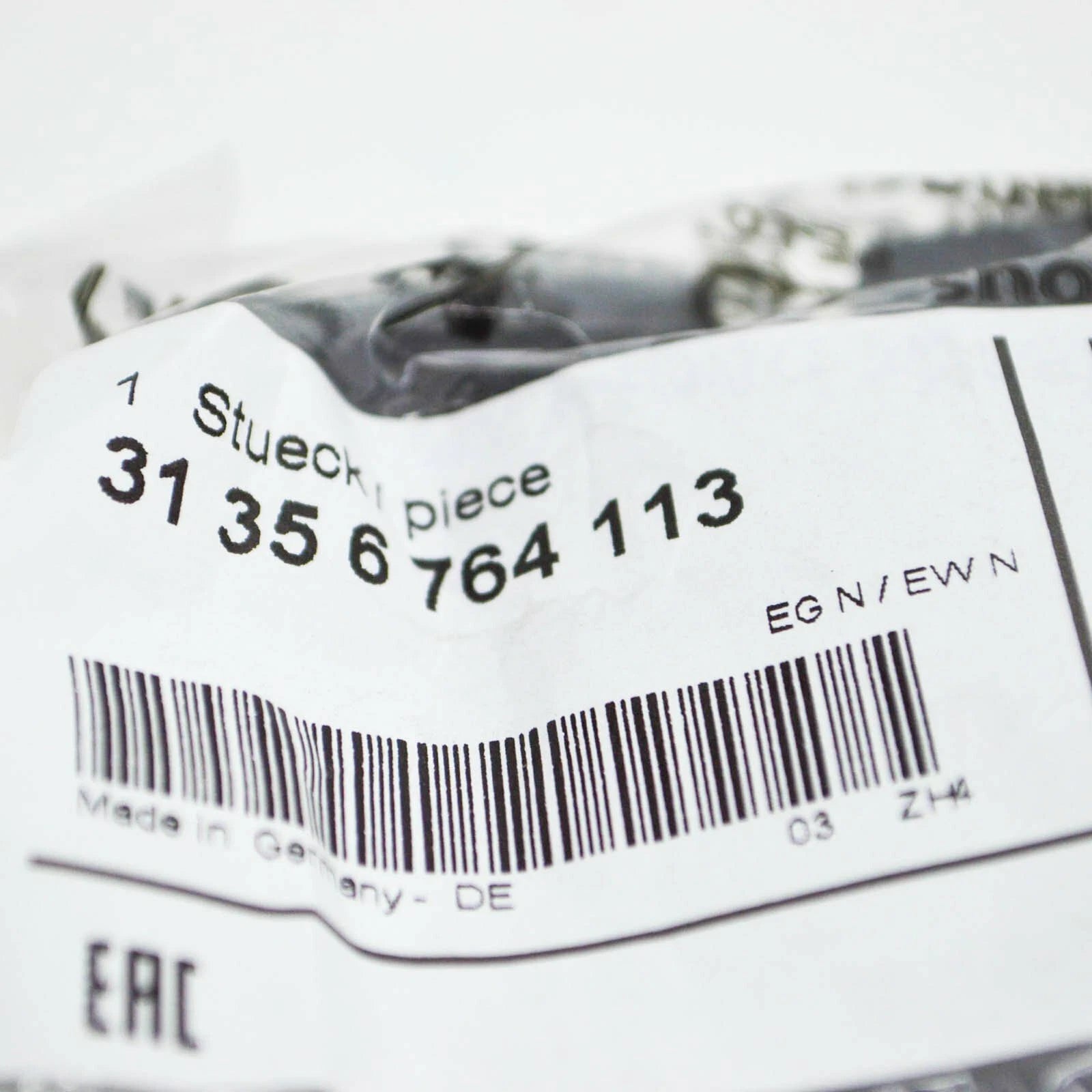 NEW BMW 5 E60 FRONT ANTI ROLL SWAY BAR BUSHING MOUNTING 31356764113 ORIGINAL