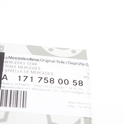 NEW MERCEDES BENZ SLK R171 REAR TRUNK BOOT LID EMBLEM BADGE A1717580058 ORIGINAL