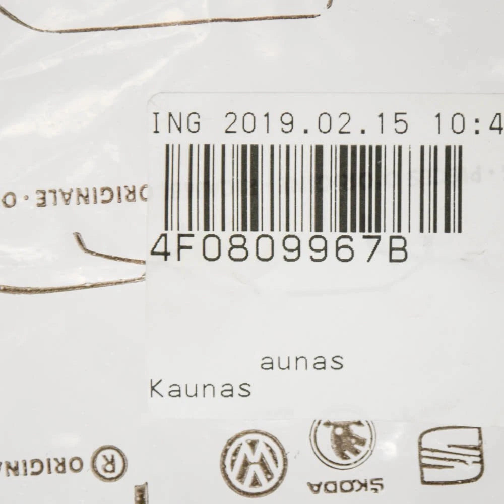 NEW AUDI A6 AVANT WHEEL ARCH COVER LEFT RIGHT 4F0809967B ORIGINAL