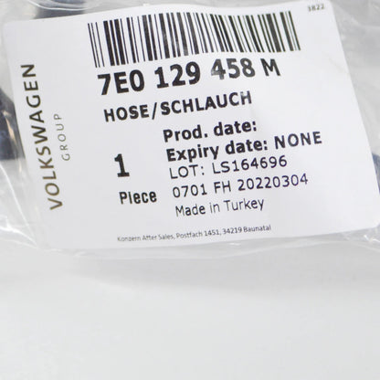 NEW VOLKSWAGEN TRANSPORTER T6 EGR VACUUM PIPE 7E0129458M ORIGINAL