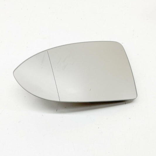 NEW VW GOLF MK7 FRONT LEFT DOOR MIRROR GLASS LHD 5G0857521 ORIGINAL