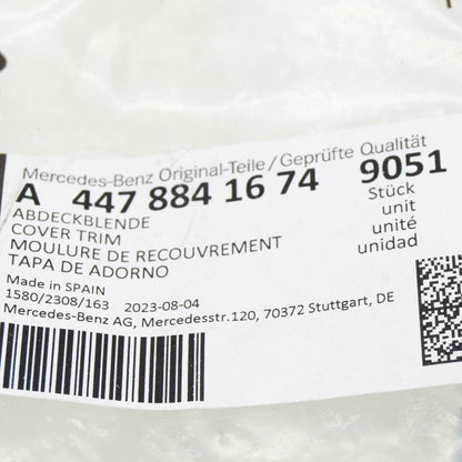 NEW MB VITO W447 FRONT WIPER COVER RIGHT TRIM A44788416749051 ORIGINAL