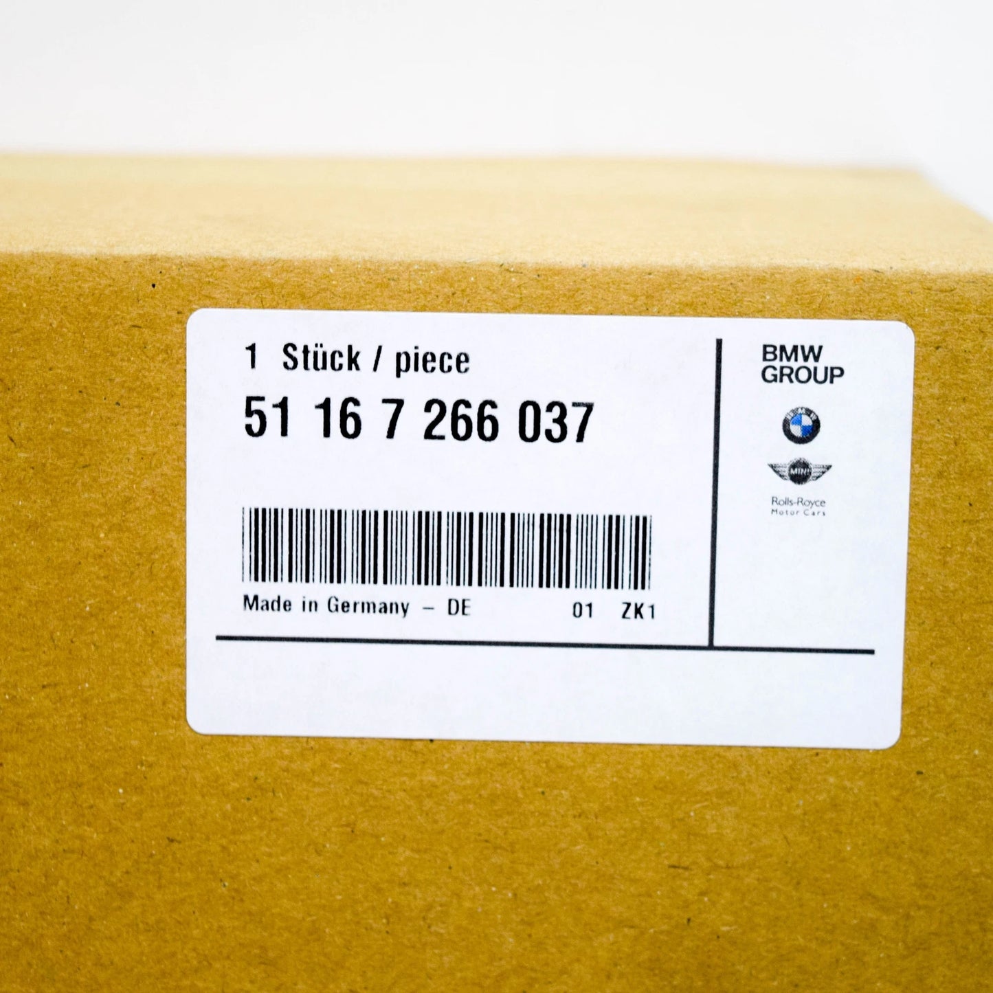 NEW BMW 5 E60 LEFT SIDE LOWER MIRROR HOUSING 51167266037 7266037 ORIGINAL