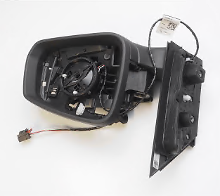 new vw caddy sb mk4 front right side wing mirror 2k7857408j9b9 original