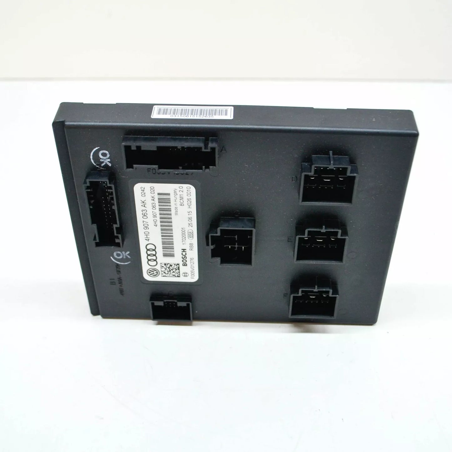 NEW AUDI A8 4H COMFORT CONTROL UNIT 4H0907063AK ORIGINAL