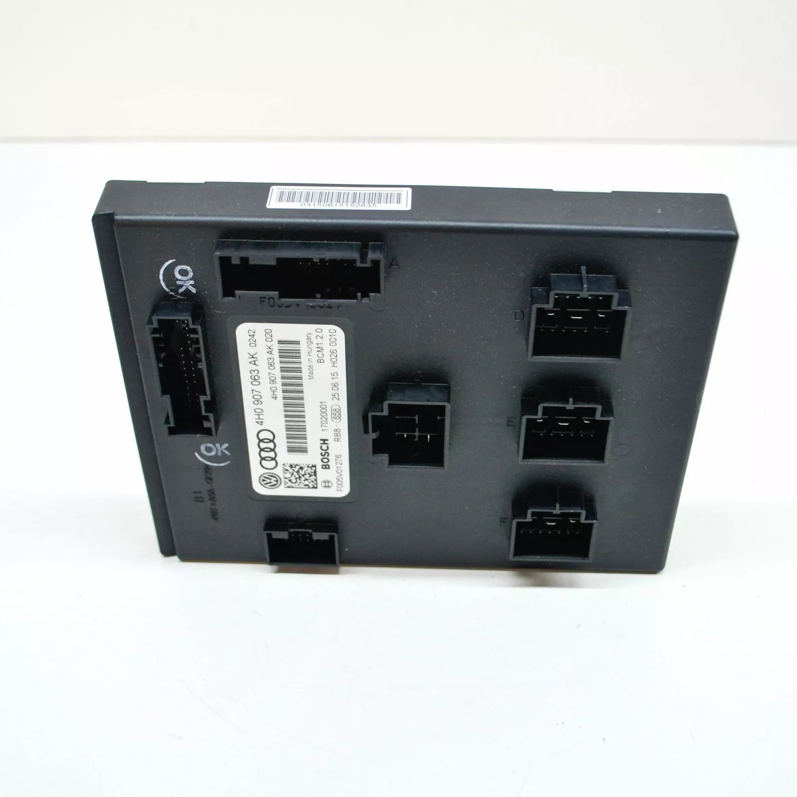 NEW AUDI A8 4H COMFORT CONTROL UNIT 4H0907063AK ORIGINAL