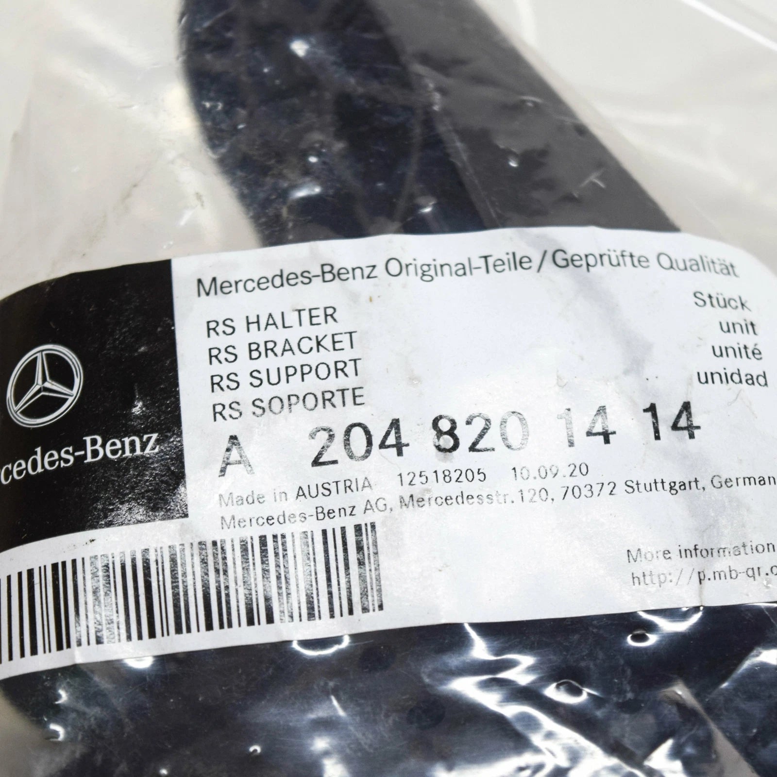 NEW MB GLK X204 RIGHT HEADLIGHT BRACKET REPAIR KIT A2048201414 ORIGINAL