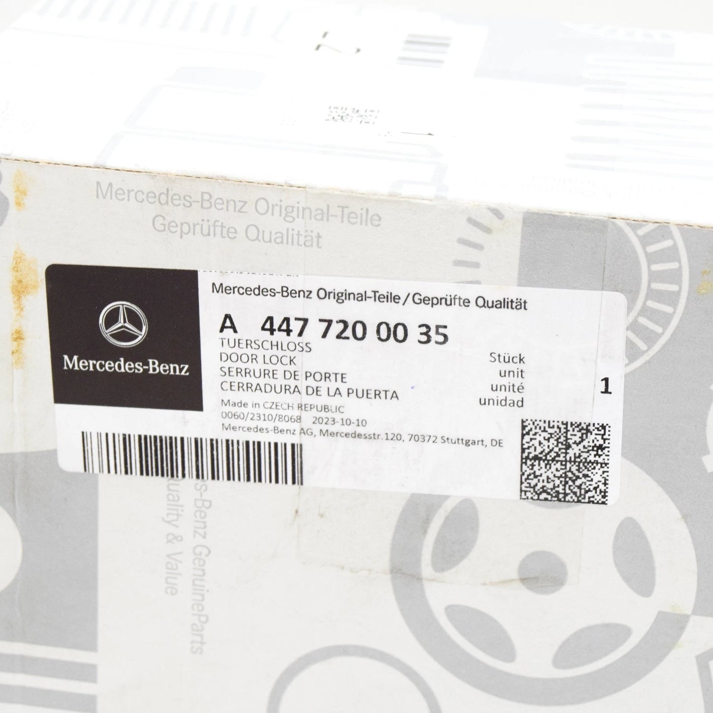 NEW MERCEDES-BENZ VITO W447 FRONT LEFT DOOR LOCK LHD A4477200035 ORIGINAL