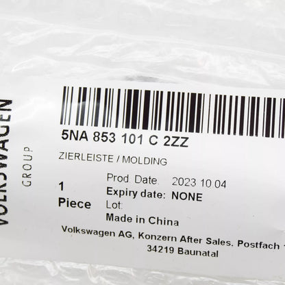 NEW VOLKSWAGEN TIGUAN AD MK2 FRONT LEFT BUMPER TRIM 5NA853101C2ZZ ORIGINAL