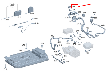 new mercedes-benz eqc charging socket cover a0005457439 original