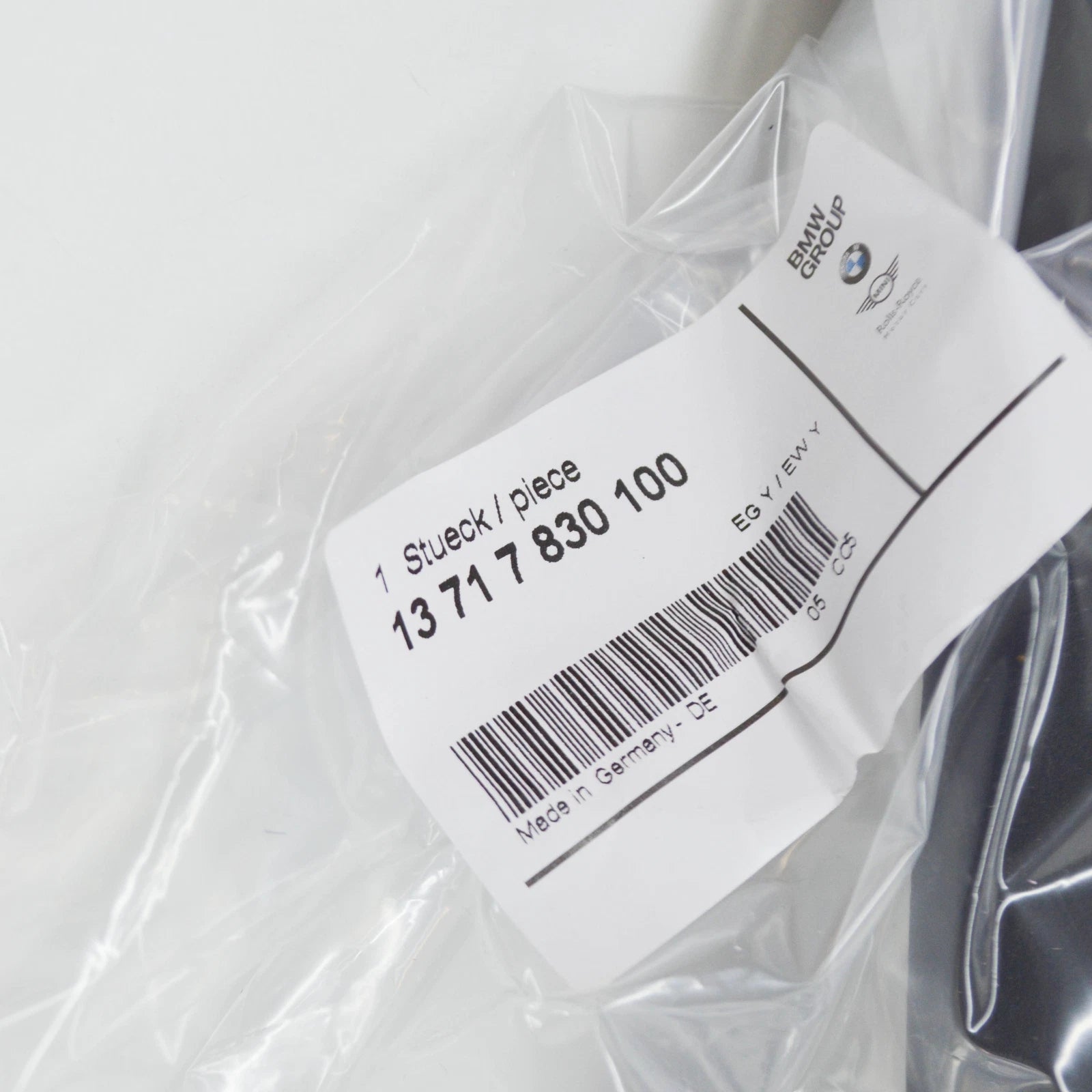 NEW BMW 3 CABRIO E46 FRONT INTAKE SUCTION HOOD 13717830100 7830100 ORIGINAL