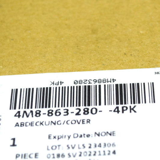 NEW AUDI Q7 4M FRONT GLOVE BOX DOOR COVER LHD 4M88632804PK ORIGINAL