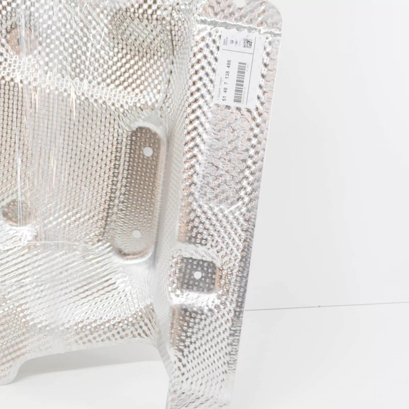 NEW BMW 3 E90 REAR RIGHT SILENCER HEAT INSULATION 51487138486 7138486 ORIGINAL