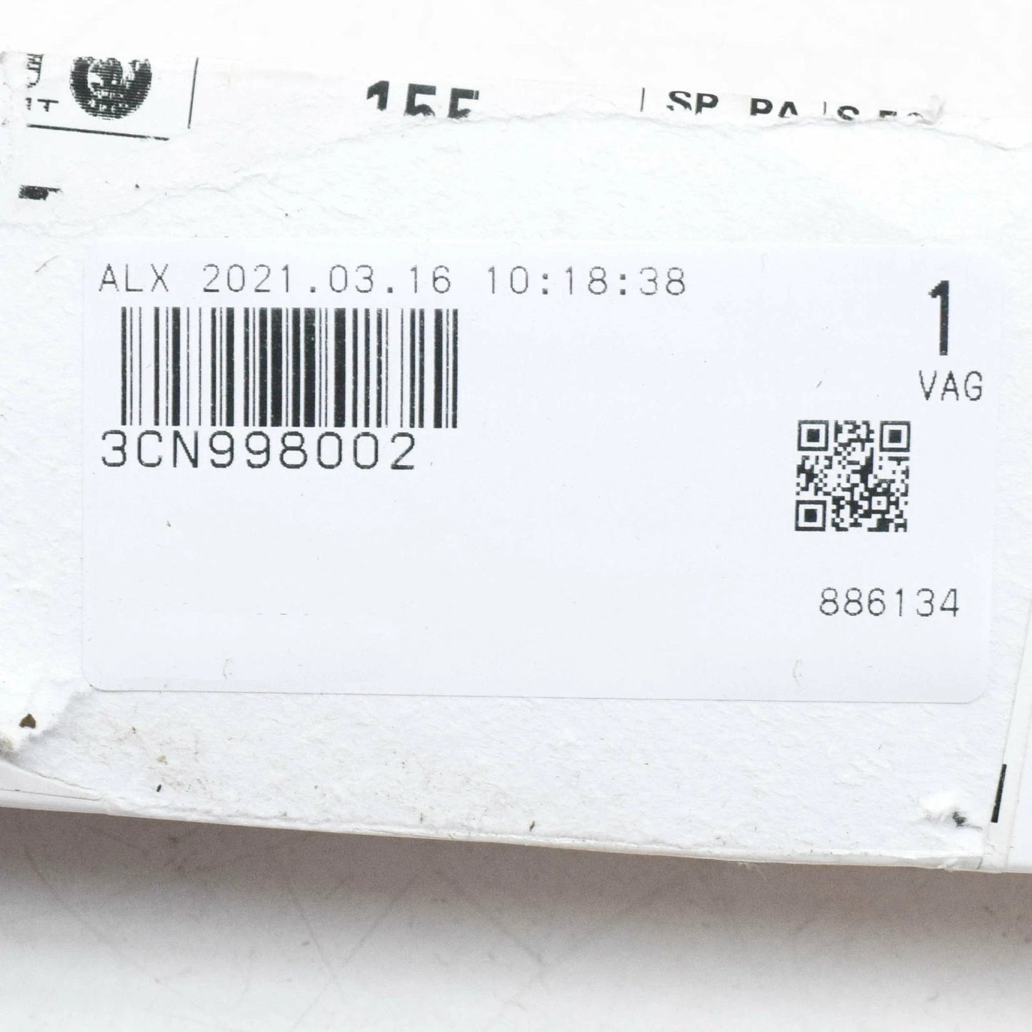 NEW VOLKSWAGEN ATLAS CA1 FRONT WIPER BLADE SET 3CN998002 2019