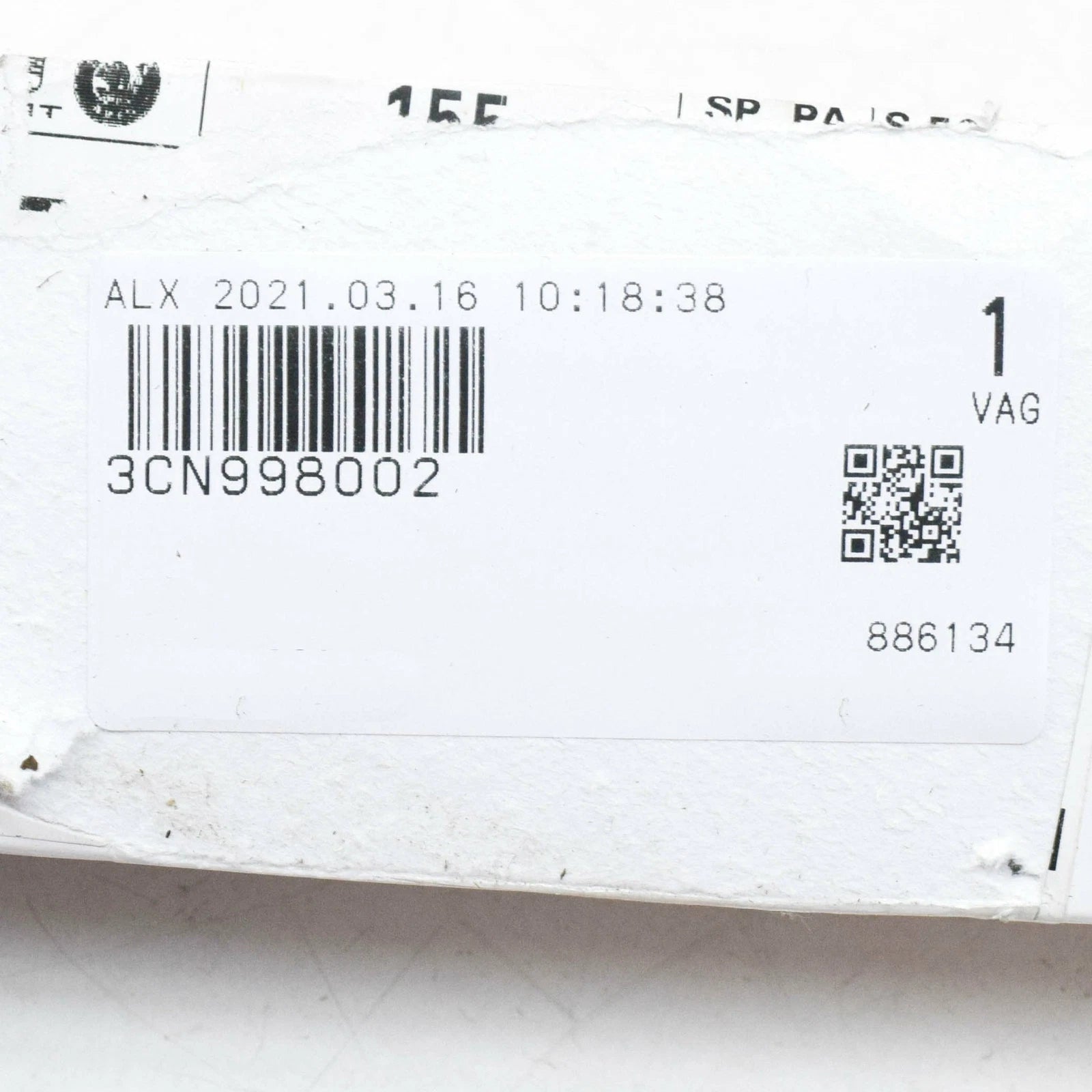 NEW VOLKSWAGEN ATLAS CA1 FRONT WIPER BLADE SET 3CN998002 2019