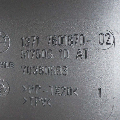 NEW BMW X4 F26 AIR DUCT 7601870 13717601870 2015 2.0 PETROL ORIGINAL