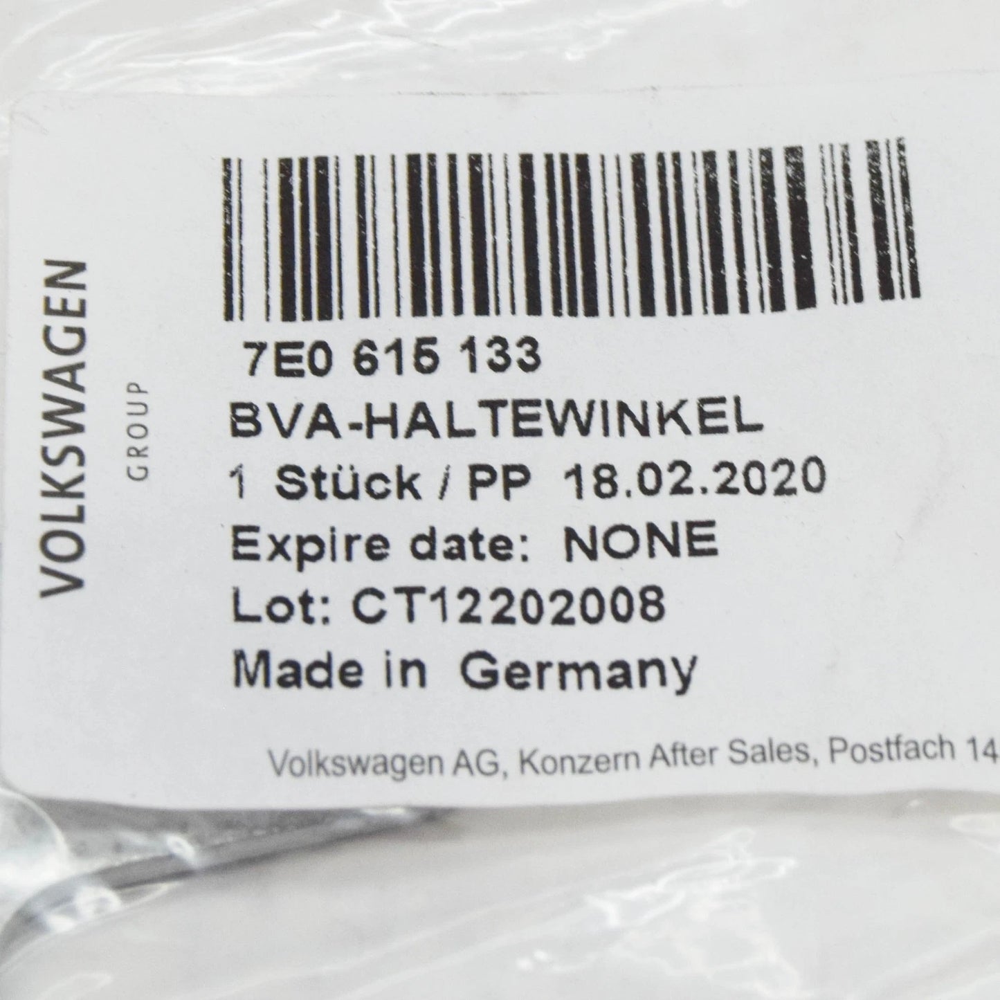 NEW VW TRANSPORTER VI T6 FRONT LEFT BRAKE CABLE HOLDER 7E0615133 ORIGINAL