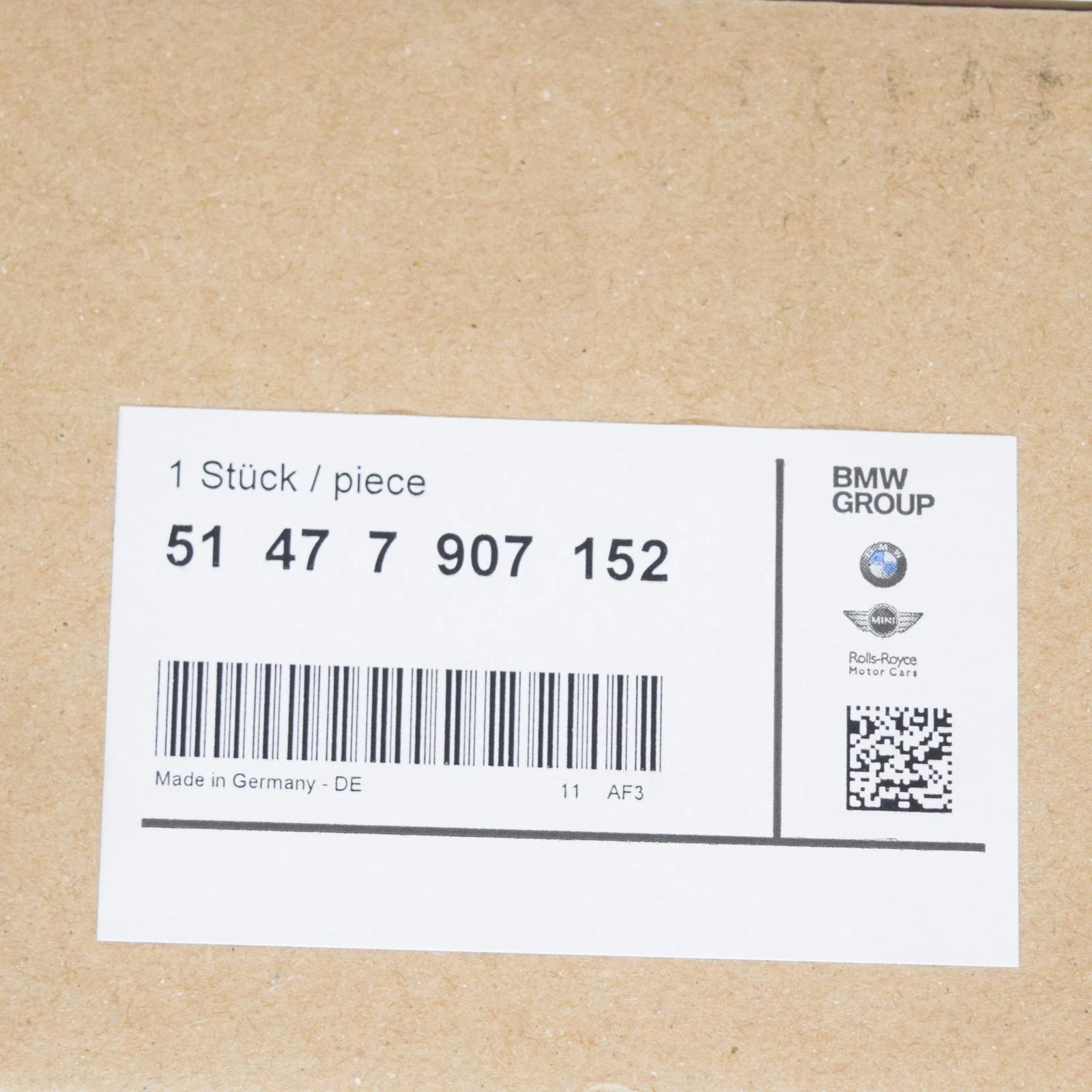 NEW BMW 3 E90 FRONT RIGHT DOOR M SPORT SILL STRIP 51477907152 2008 ORIGINAL