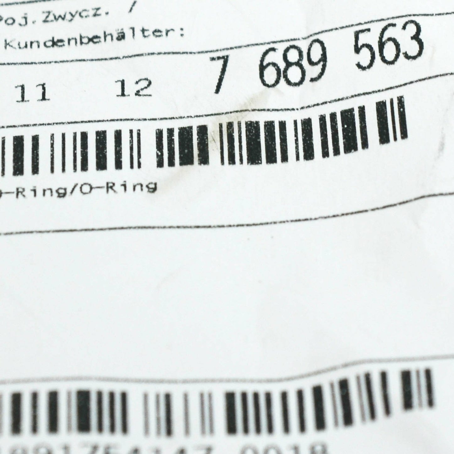 new bmw 1 f21 16 x 2 tyrbocharger o-ring 11127689563 original